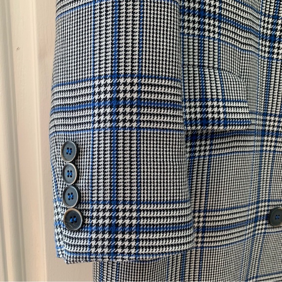 MSGM Ruffled Plaid Coat Size 42 IT (size M) - Picture 8 of 16